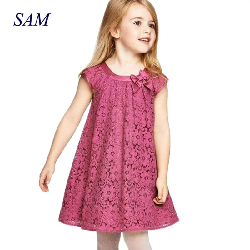 2019 Summer Cute Baby Girls Lace Dress Children's Sleeveless Vestidos Toddler Princess Clothing Kids A-line Dress Clothes
2019 Summer Cute Baby Girls Lace Dress Children's Sleeveless Vestidos Toddler Princess Clothing Kids A-line Dress Clothes