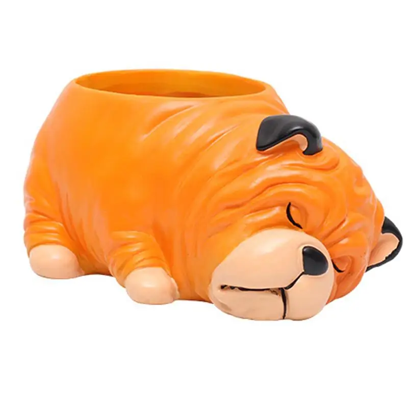 NEW Cute Dog Flowerpot Resin Succulent Planter Decorative Flower Pot Desk Mini Ornament
NEW Cute Dog Flowerpot Resin Succulent Planter Decorative Flower Pot Desk Mini Ornament