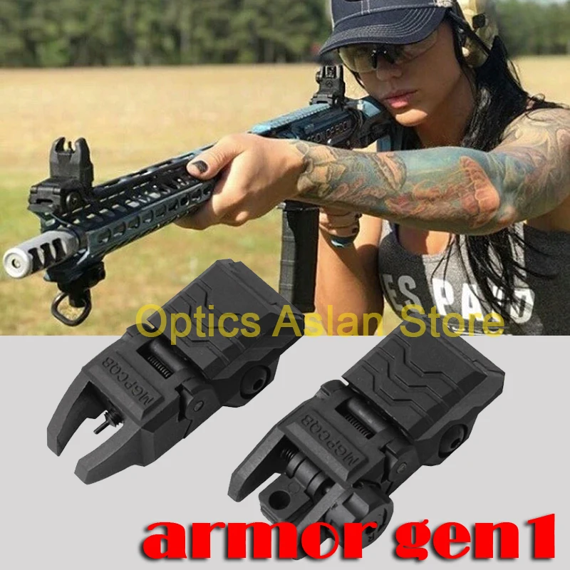 Armor Gen1 Tactical Hunting Low Flip Up armor gen1 Front & Rear Sight Set Quick Detach Rapid Transition Sight for Picatinny Rail
Armor Gen1 Tactical Hunting Low Flip Up armor gen1 Front & Rear Sight Set Quick Detach Rapid Transition Sight for Picatinny Rail