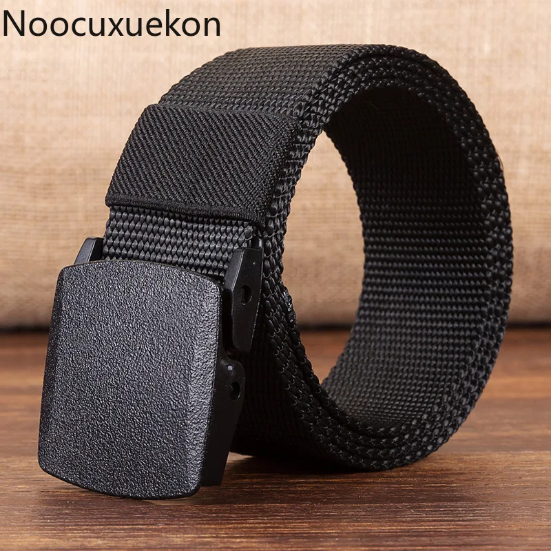 High Quality Canva Men's Belt No Metal Plastic Buckle Canvas Belts Casual Jeans Belt Designer Men High Quality Cinturones Hombre
High Quality Canva Men's Belt No Metal Plastic Buckle Canvas Belts Casual Jeans Belt Designer Men High Quality Cinturones Hombre