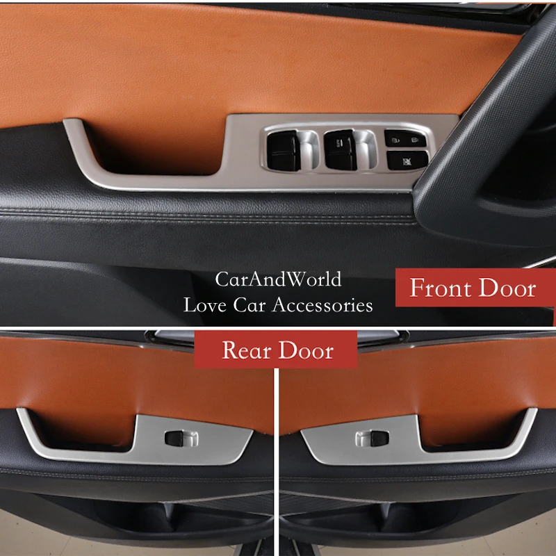 For Hyundai ix25 Creta 2015-2018 Inner Armrest Door Window Switch Button Cover Trims Decorate Panel ABS Chrome Car Accessories
For Hyundai ix25 Creta 2015-2018 Inner Armrest Door Window Switch Button Cover Trims Decorate Panel ABS Chrome Car Accessories