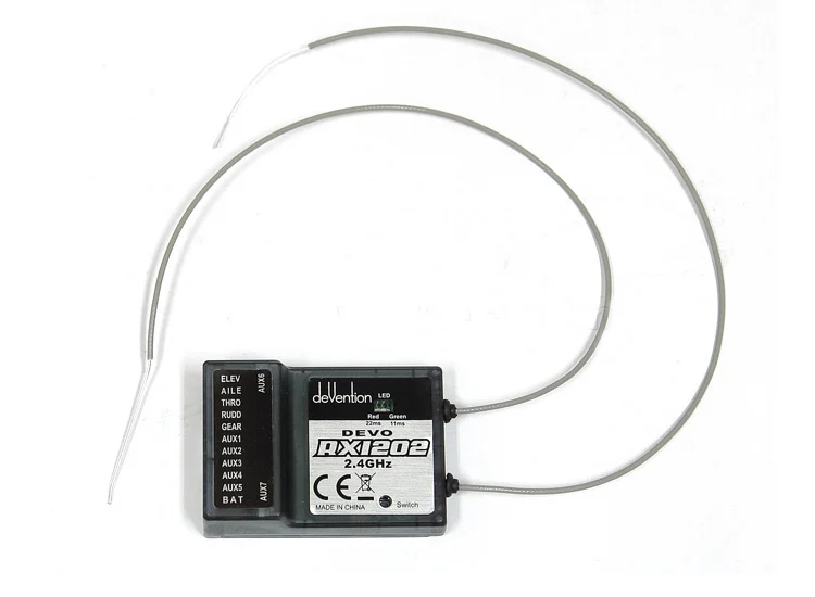 Walkera DEVO RX1202 12 Channel Receiver 2.4Ghz 12CH For Walkera DEVO Transmitter F09071
Walkera DEVO RX1202 12 Channel Receiver 2.4Ghz 12CH For Walkera DEVO Transmitter F09071