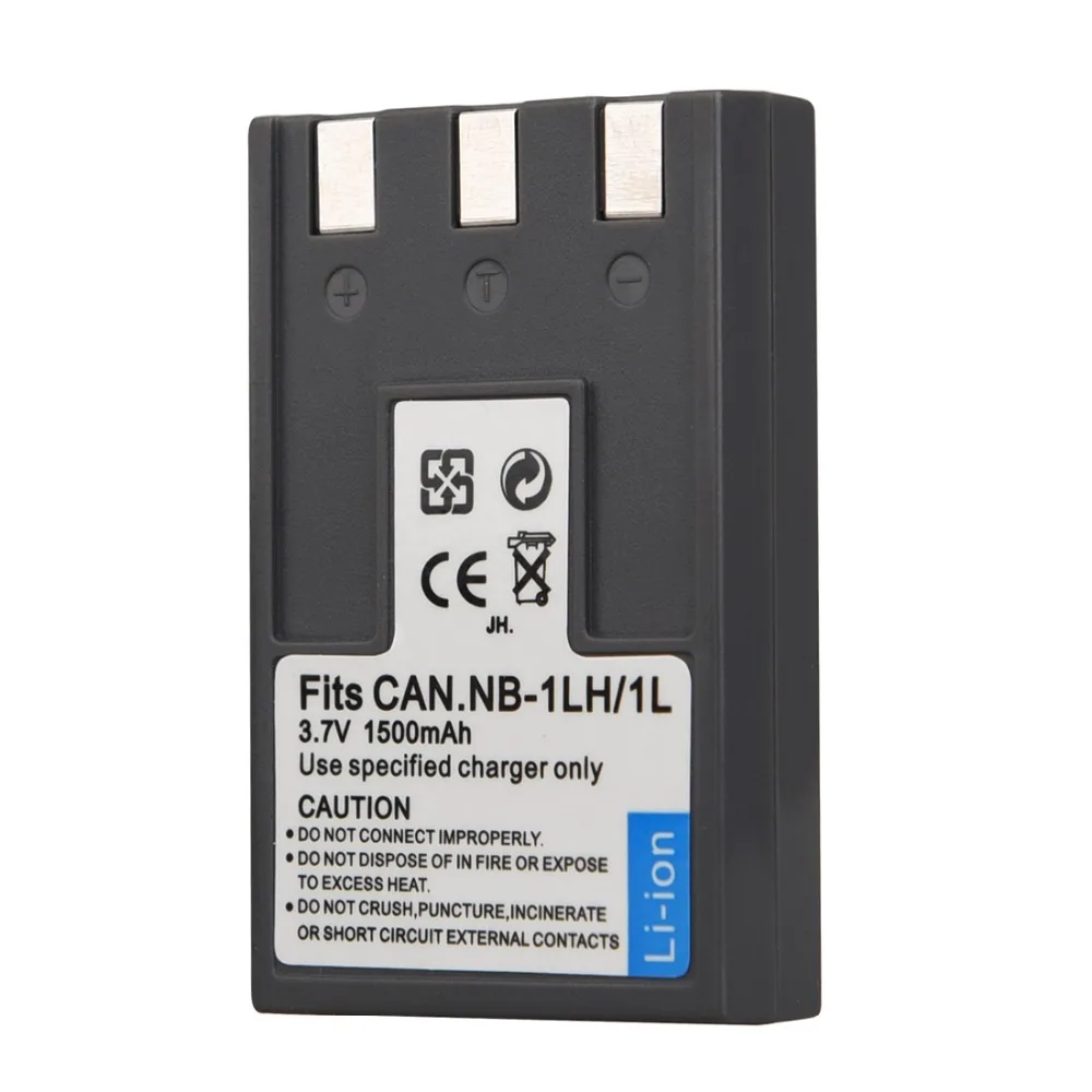 

1pc 1500mAh NB-1LH NB-1L Rechargeable Digital battery For Canon PowerShot S100 S110 S230 S330 S400 S410 S500 Camera batteries