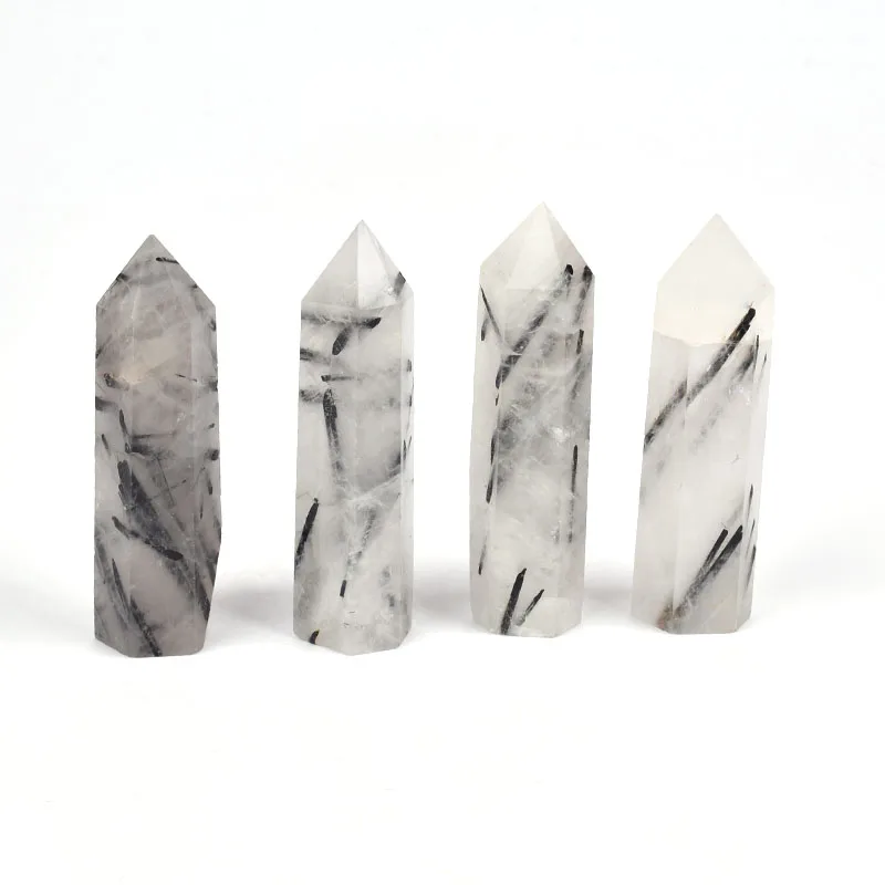 4Pcs Natural Aphrizite Crystal Six Prism Quartz Wand For Healing Single Tip Column Terminated Points Crystal For Home Decor Gift
4Pcs Natural Aphrizite Crystal Six Prism Quartz Wand For Healing Single Tip Column Terminated Points Crystal For Home Decor Gift