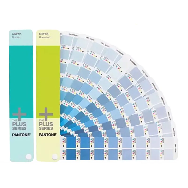 2 книги Pantone CMYK GP5101 с покрытием без покрытия цветовой эталон GP5101|Пневматические