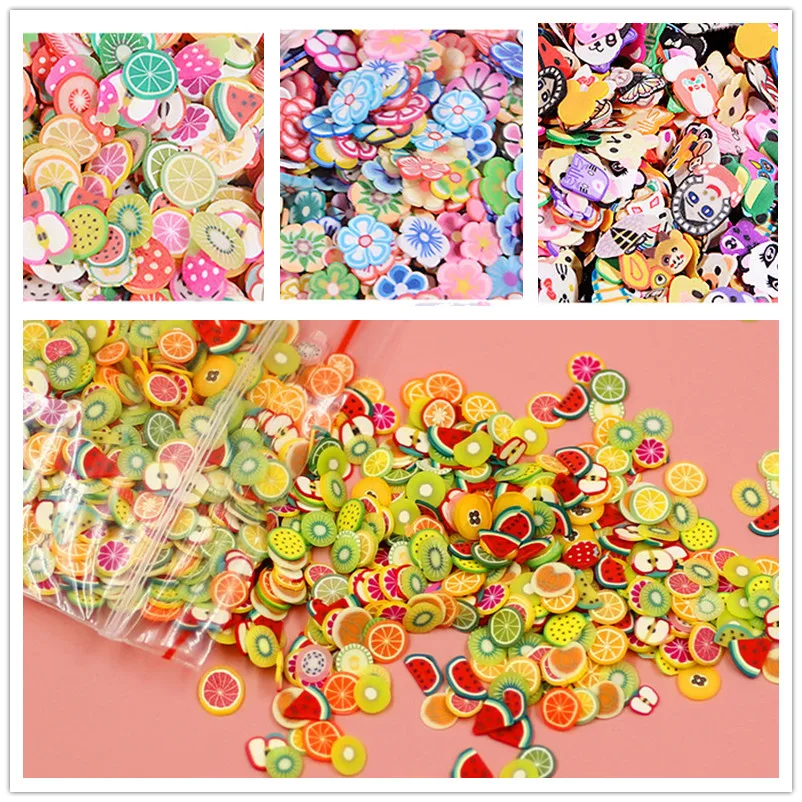 1000 Pcs Soft Slime Slice Filling Soft Ceramic Fruit Piece Mixed for Slime Nail Beauty DIY Decoration
1000 Pcs Soft Slime Slice Filling Soft Ceramic Fruit Piece Mixed for Slime Nail Beauty DIY Decoration