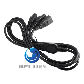 High Quality IEC 320 C14 to 2 x C13 Y Splitter Cord, 10A, 250V , IEC 320 Male to 2 Female Adapter 1 pcs
High Quality IEC 320 C14 to 2 x C13 Y Splitter Cord, 10A, 250V , IEC 320 Male to 2 Female Adapter 1 pcs