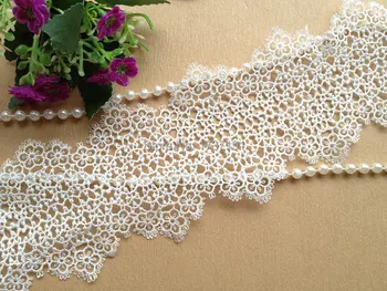 3 Yards White Cotton Lace Retro Venise Lace Trim Hollow Out Trim for Jewelry design, Bridal Supplies, Wedding Dress
3 Yards White Cotton Lace Retro Venise Lace Trim Hollow Out Trim for Jewelry design, Bridal Supplies, Wedding Dress