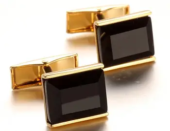 Classic Black Onyx Cufflinks Luxury Carnelian Cuff Links Gold And Silver Color Suit Cuff Button Men Fashion Jewelry 10pair
Classic Black Onyx Cufflinks Luxury Carnelian Cuff Links Gold And Silver Color Suit Cuff Button Men Fashion Jewelry 10pair