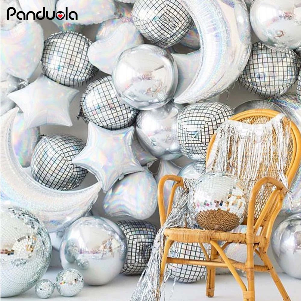 1PCS 22 Inch 4D Disco Metalic balloons laser Foil balloon Disco Balloon Gradient Color Metal Ballon Aluminum Film 4D Color Ball
1PCS 22 Inch 4D Disco Metalic balloons laser Foil balloon Disco Balloon Gradient Color Metal Ballon Aluminum Film 4D Color Ball