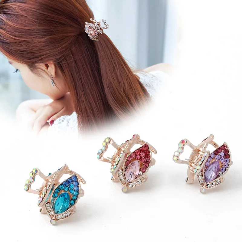 Leaf Crystal Rhinestones Women Hair Claw Clips Zinc Alloy Headdress For Girl Hairpins Hair Accessories
Leaf Crystal Rhinestones Women Hair Claw Clips Zinc Alloy Headdress For Girl Hairpins Hair Accessories