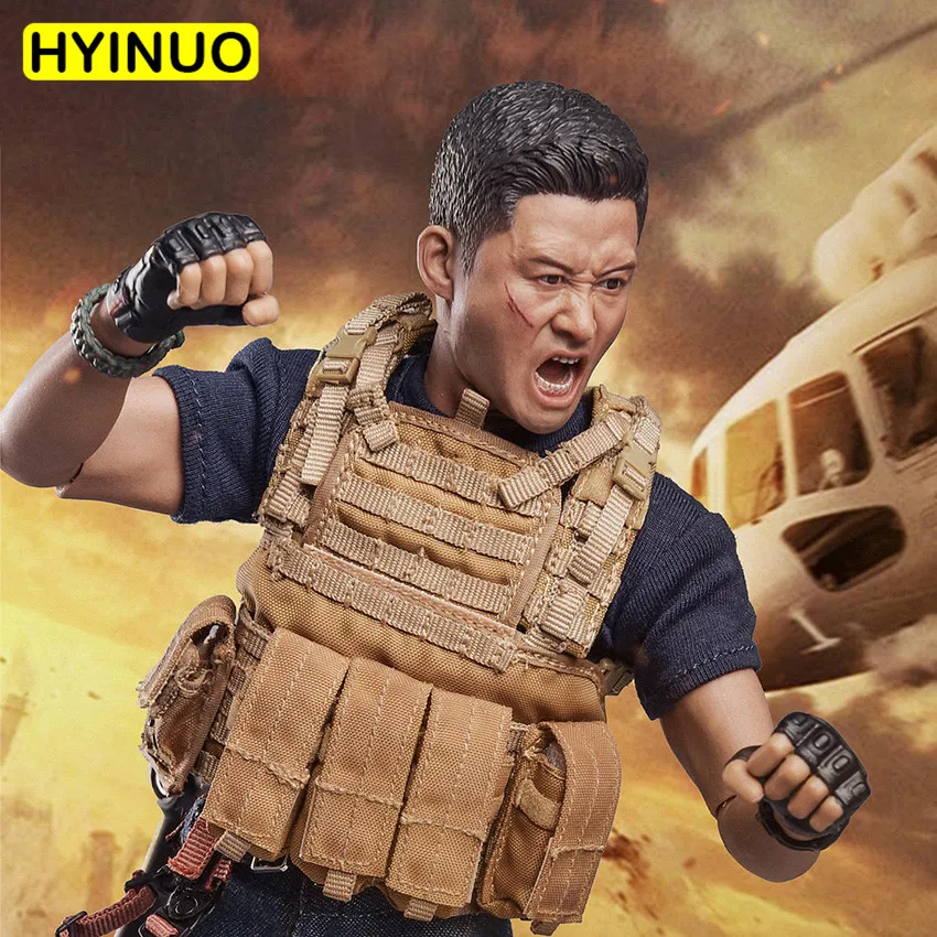 1/6 Scale War Wolf 2 Cold Front National Hero Wu Jing Suit Action Figure Set Sculpt Model 12' Full Set Action Figure Dolls Toys
1/6 Scale War Wolf 2 Cold Front National Hero Wu Jing Suit Action Figure Set Sculpt Model 12' Full Set Action Figure Dolls Toys