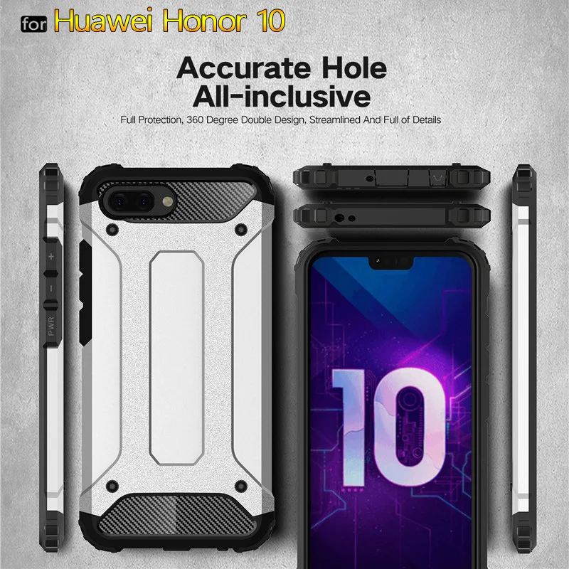 Фото Противоударный чехол для Huawei P40 Lite P30 P20 Pro P10 Honor View 10 10i - купить
