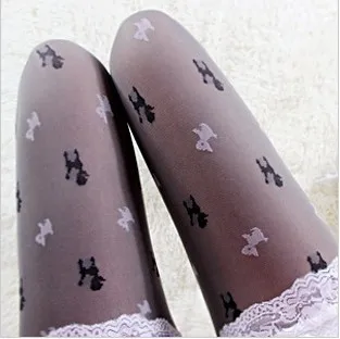 Princess sweet lolita pantyhose High quality cartoon poodle dog spring-autumn velvet jacquard pantyhoses 4color can choose 4-4
Princess sweet lolita pantyhose High quality cartoon poodle dog spring-autumn velvet jacquard pantyhoses 4color can choose 4-4