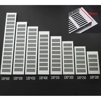4PCS Premintehdw 100mm Width Aluminum Air Vent Ventilator Grille Closet Shoe Cabinet Air Conditioner Grille
4PCS Premintehdw 100mm Width Aluminum Air Vent Ventilator Grille Closet Shoe Cabinet Air Conditioner Grille