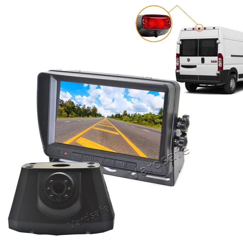 Vardsafe VS508M | Brake Light Reversing Backup Camera + 7 Inch Stand Alone Rear View Monitor for Dodge Ram Promaster Van
Vardsafe VS508M | Brake Light Reversing Backup Camera + 7 Inch Stand Alone Rear View Monitor for Dodge Ram Promaster Van