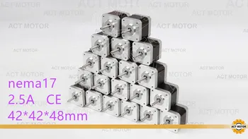 free shipping to EU 20PCS nema17 4-lead stepper motor 48MM 2.5A 70OZ-IN FOR 3D PRINTER
free shipping to EU 20PCS nema17 4-lead stepper motor 48MM 2.5A 70OZ-IN FOR 3D PRINTER