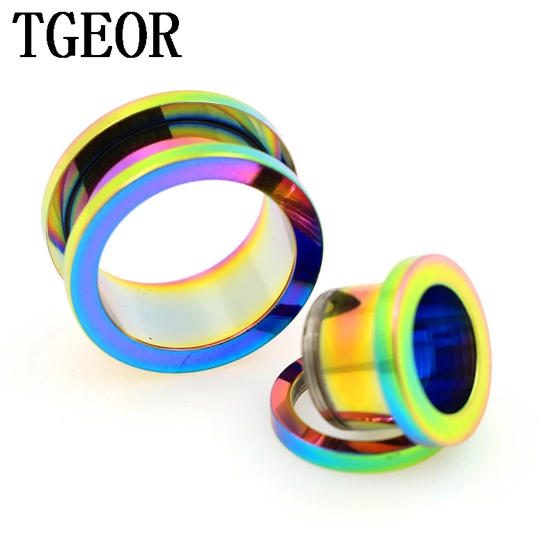 free shipping wholesale Fashion titanium plated ear tunnel 20pcs 316L surgical Stainless Steel screw fit piercing Flesh Tunnel
free shipping wholesale Fashion titanium plated ear tunnel 20pcs 316L surgical Stainless Steel screw fit piercing Flesh Tunnel