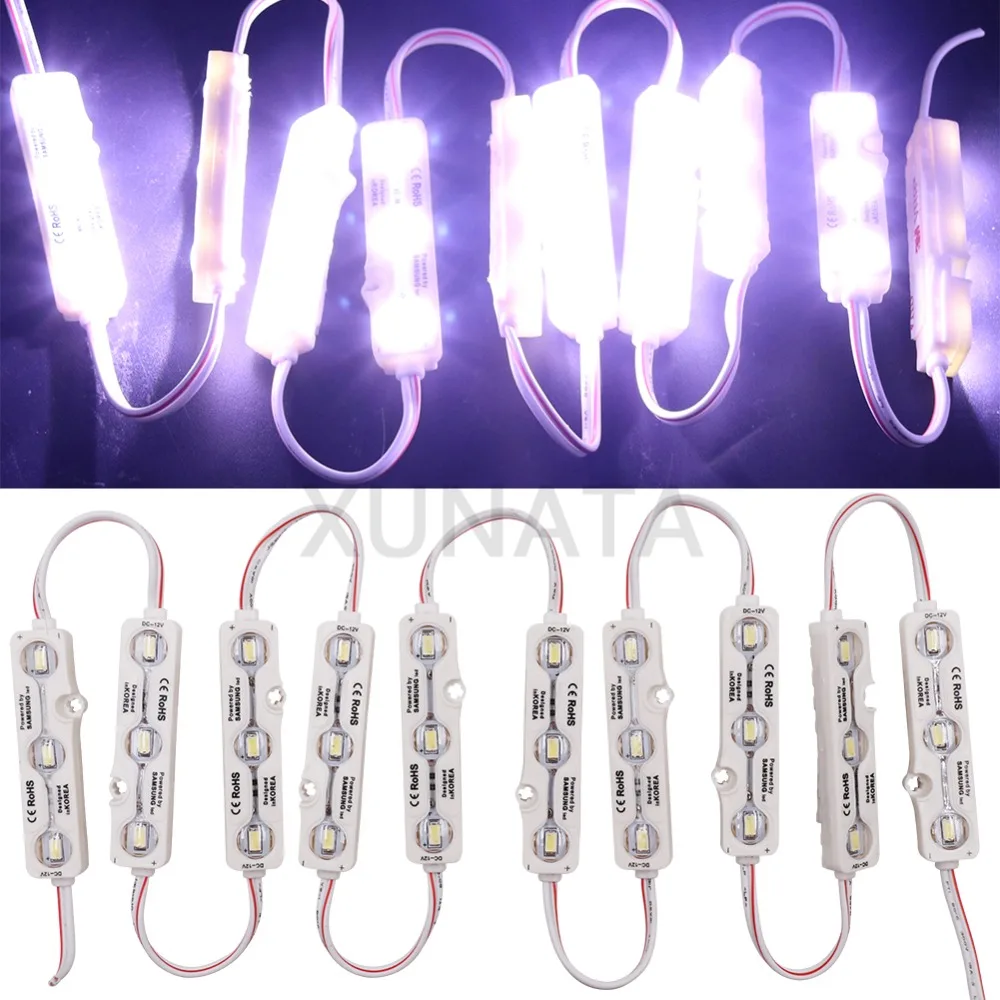 30pcs/50Pcs IP68 Waterproof Samsung 5630 SMD 160 Degree Led Modules DC12V 1.2W 3Leds Back Lights Led Modules Lighting
30pcs/50Pcs IP68 Waterproof Samsung 5630 SMD 160 Degree Led Modules DC12V 1.2W 3Leds Back Lights Led Modules Lighting
