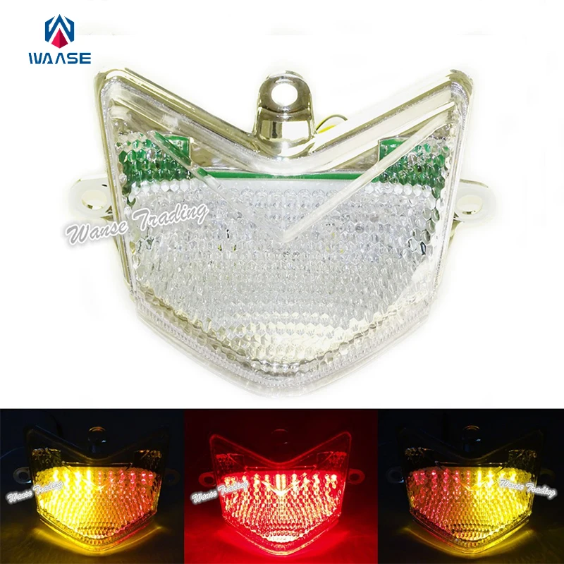 waase E-Mark Taillight Tail Brake Turn Signals Integrated Led Light Clear For KAWASAKI Ninja ZX10 ZX10R ZX-10R ZX1000 2004 2005
waase E-Mark Taillight Tail Brake Turn Signals Integrated Led Light Clear For KAWASAKI Ninja ZX10 ZX10R ZX-10R ZX1000 2004 2005