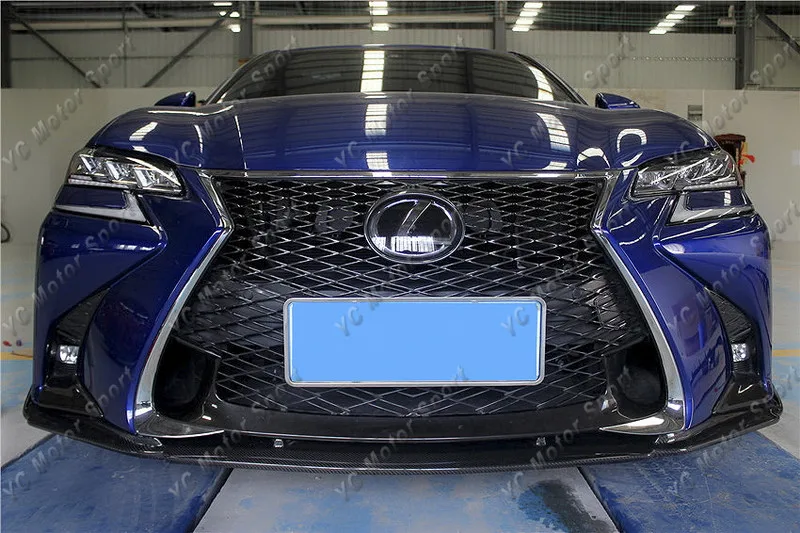 2016-2018 Lexus GS F Sport AIMGAIN Style Front Lip CF (106)_