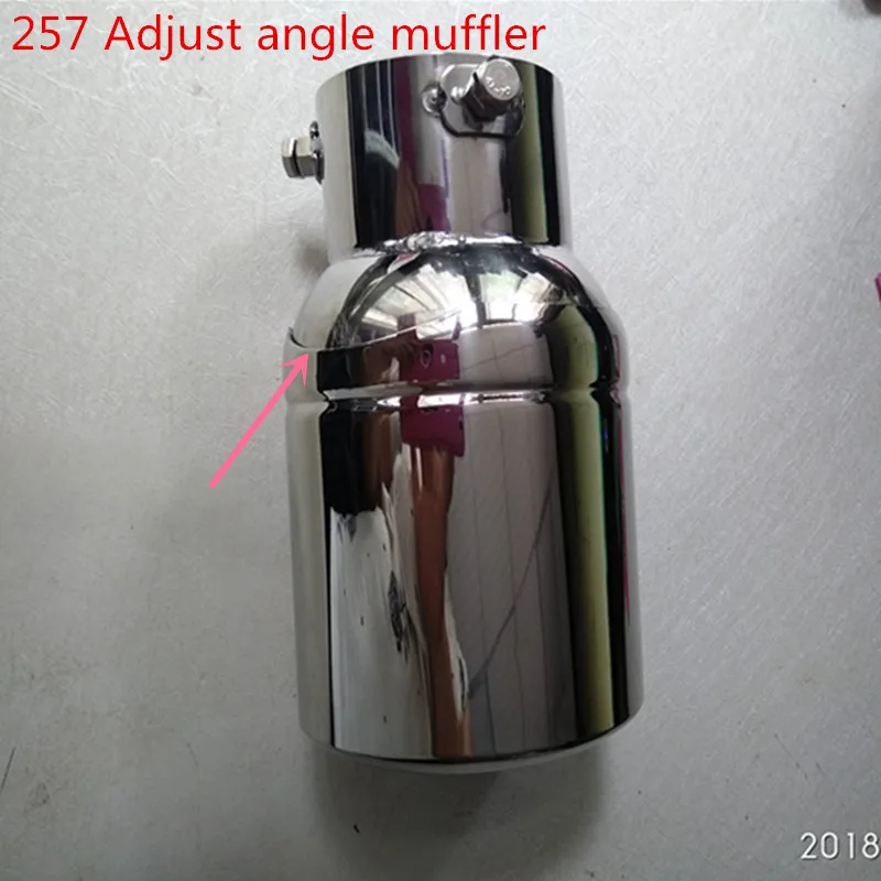 Car Exhaust Adjust Angle Muffler For Mitsubishi Outland Universal Tube Stainless With Net Tip, Inlet 45-60mm Outlet 89mm
Car Exhaust Adjust Angle Muffler For Mitsubishi Outland Universal Tube Stainless With Net Tip, Inlet 45-60mm Outlet 89mm