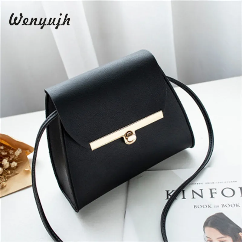 WENYUJH Candy Flap Shoulder PU Leather Bags Women Girl Simple Pure Mini Messenger Chest Bag Crossbody Handbags Bolsa Feminina
WENYUJH Candy Flap Shoulder PU Leather Bags Women Girl Simple Pure Mini Messenger Chest Bag Crossbody Handbags Bolsa Feminina
