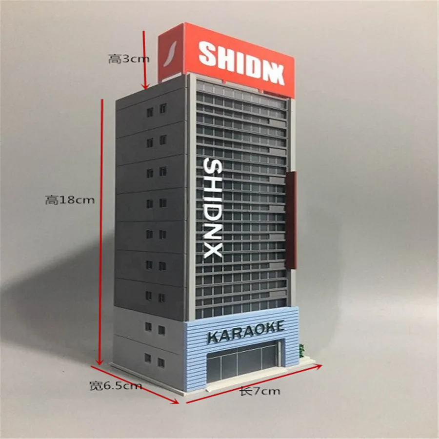 N Ratio 1/150 160 Architectural Scene Model Modern Office Building Hard Plastic Assembly Model
N Ratio 1/150 160 Architectural Scene Model Modern Office Building Hard Plastic Assembly Model
