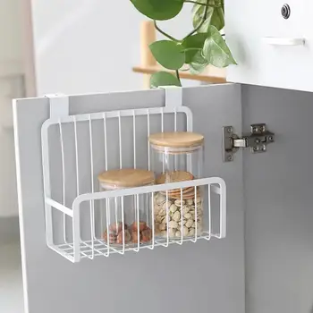 OUNONA 1PC Over the Cabinet Storage Basket Nail-free Iron Kitchen Hanging Basket Door Cabinet Storage Rack Holder
OUNONA 1PC Over the Cabinet Storage Basket Nail-free Iron Kitchen Hanging Basket Door Cabinet Storage Rack Holder