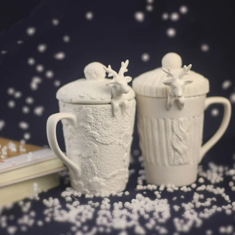3D Amimal Couples Cups With Lid Christmas Mugs Cute Embossed Milu Deer Coffee Mug Milk Tea Cups Snow Ceramic Mug Creative Gift
3D Amimal Couples Cups With Lid Christmas Mugs Cute Embossed Milu Deer Coffee Mug Milk Tea Cups Snow Ceramic Mug Creative Gift