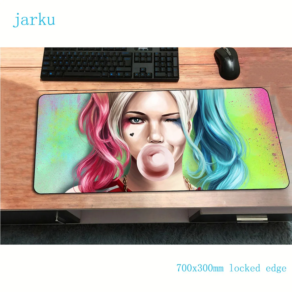 Harley Quinn mousepad best 700x300x3mm gaming mouse pad gamer mouse mat gifts pad keyboard computer padmouse laptop play mats
Harley Quinn mousepad best 700x300x3mm gaming mouse pad gamer mouse mat gifts pad keyboard computer padmouse laptop play mats