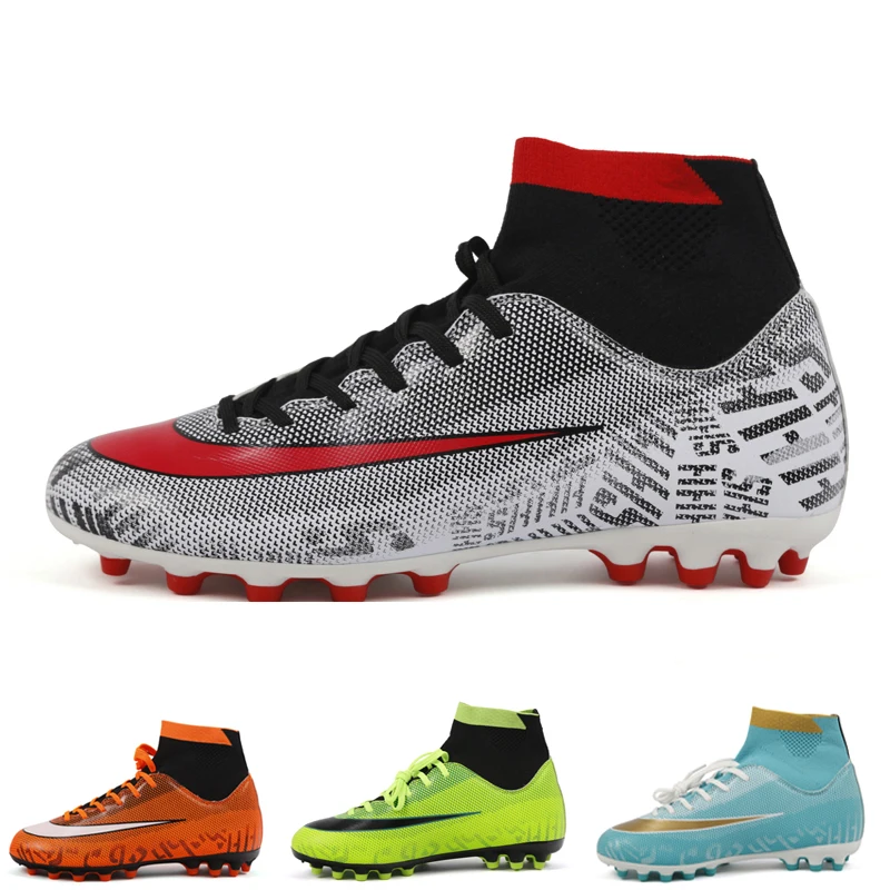 Football Boots Men Soccer Shoes Kids TF High Ankle Hard Court Cheap Futsal Sock Cleats Sport Sneakers
Football Boots Men Soccer Shoes Kids TF High Ankle Hard Court Cheap Futsal Sock Cleats Sport Sneakers