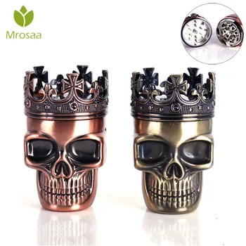 Mrosaa New Arrival Classic Hot Skull Metal Tobacco Herb Spice Grinder 3 Layers Crusher Alloy Pollen Catcher Hand Muller
Mrosaa New Arrival Classic Hot Skull Metal Tobacco Herb Spice Grinder 3 Layers Crusher Alloy Pollen Catcher Hand Muller