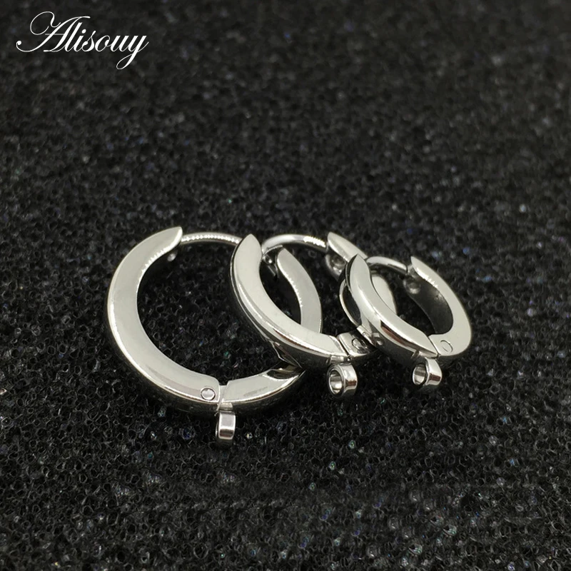 Alisouy 1PC Stainless Steel Earring Hooks&Clasps Silver Gold Color Round Leaf Earring Clips Hook Findings For DIY Earring
Alisouy 1PC Stainless Steel Earring Hooks&Clasps Silver Gold Color Round Leaf Earring Clips Hook Findings For DIY Earring