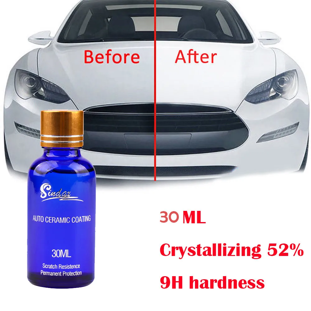 9H Hardness Car Liquid Ceramic Coat Super Hydrophobic Glass Coating Car Polish For bmw x5 x1 x3 For toyota For honda For volvo
9H Hardness Car Liquid Ceramic Coat Super Hydrophobic Glass Coating Car Polish For bmw x5 x1 x3 For toyota For honda For volvo