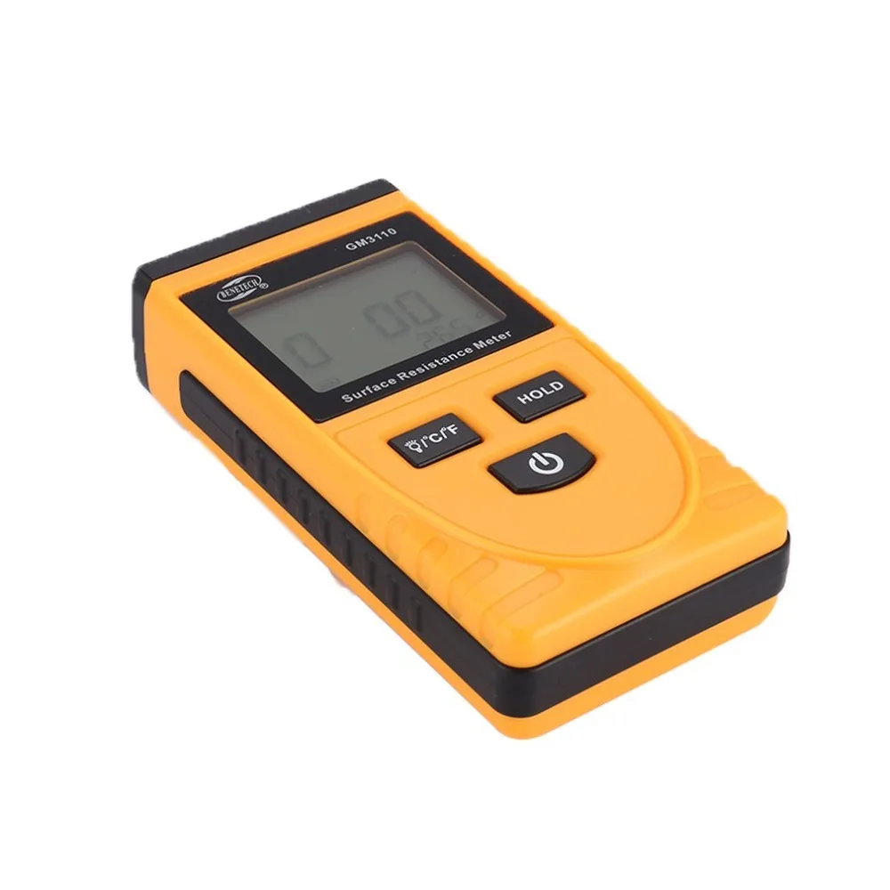 Digital Surface Resistance Meter Tester Megohmmeter Mini Thermometer Multimeter Megger LCD Temp
Digital Surface Resistance Meter Tester Megohmmeter Mini Thermometer Multimeter Megger LCD Temp