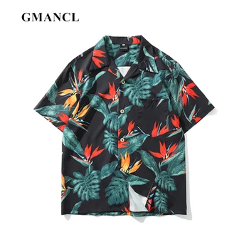 Summer Fashion Mens Personality Full body Floral Hawaiian Short sleeve Turn-down Shirts Harajuku Streetwear male Casual Shirt
Summer Fashion Mens Personality Full body Floral Hawaiian Short sleeve Turn-down Shirts Harajuku Streetwear male Casual Shirt