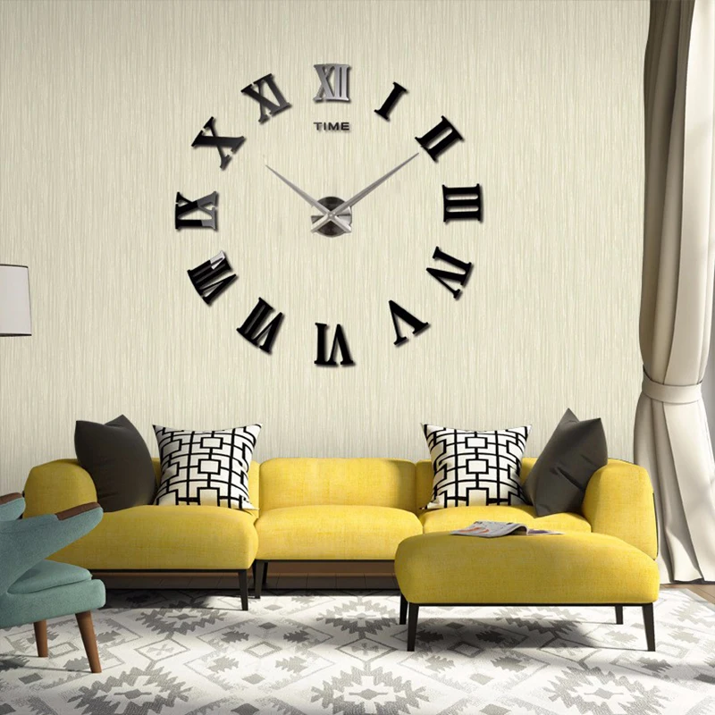 Roman Mirror 3D real big promotion home decor large 2019 New Arrival Quartz Clocks fashion watches fashion modern Free Shipping
Roman Mirror 3D real big promotion home decor large 2019 New Arrival Quartz Clocks fashion watches fashion modern Free Shipping