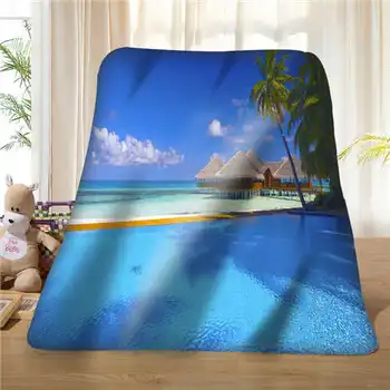 Custom Sea-Ocean-Beach-Huts-Palm-Trees- Blanket Soft Fleece DIY Your Picture Decoration Bedroom Sofa Multi Size#929-02-003-74
Custom Sea-Ocean-Beach-Huts-Palm-Trees- Blanket Soft Fleece DIY Your Picture Decoration Bedroom Sofa Multi Size#929-02-003-74