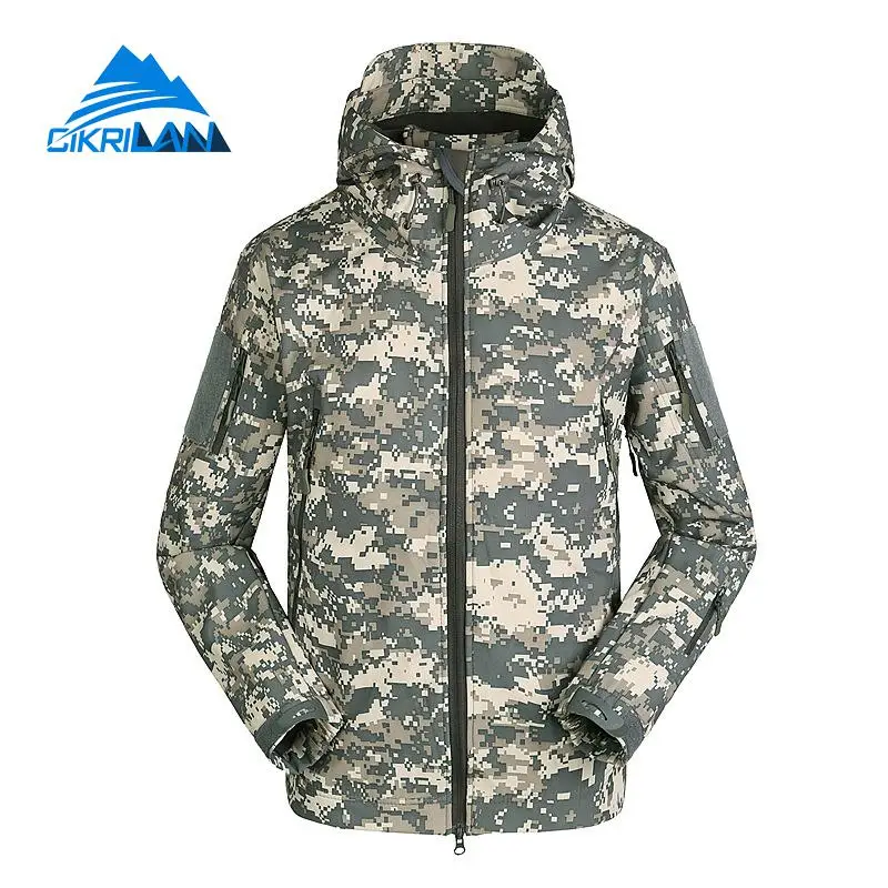 Mens Camo Water Resistant Hooded Tactical Outdoor Softshell Jacket Men Camping Hiking Climbnig Sport Coat Fleece Lined Jackets
Mens Camo Water Resistant Hooded Tactical Outdoor Softshell Jacket Men Camping Hiking Climbnig Sport Coat Fleece Lined Jackets