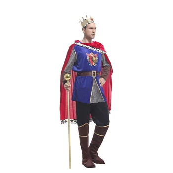 2019 Halloween costume role playing stage performance adult prince costume cloak cloak matching props men's cosplay makeup set
2019 Halloween costume role playing stage performance adult prince costume cloak cloak matching props men's cosplay makeup set