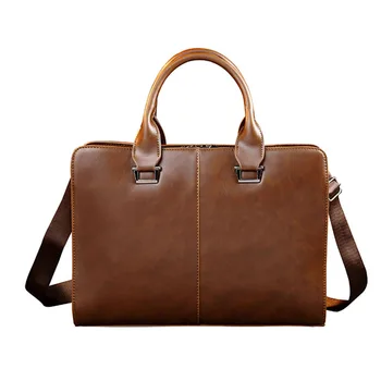 Crazy Horse PU Faux Leather Men Briefcase Brand Messenger Shoulder Laptop Bag Business Office Fashion Travel Computer Packs
Crazy Horse PU Faux Leather Men Briefcase Brand Messenger Shoulder Laptop Bag Business Office Fashion Travel Computer Packs