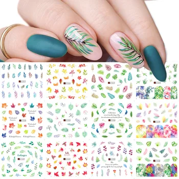 12pcs Green Leaf Nail Decals Set Water Transfer Stickers Manicure Sliders Wraps Tattoo Nail Art Decorations Designs TRA1549-1560
12pcs Green Leaf Nail Decals Set Water Transfer Stickers Manicure Sliders Wraps Tattoo Nail Art Decorations Designs TRA1549-1560