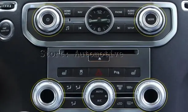 5pcs/set ABS Matte Chrome Fit for Land Rover Freelander 2 2013-2015 Volume and Air Conditoin knob Trim Car Accessories and Parts
5pcs/set ABS Matte Chrome Fit for Land Rover Freelander 2 2013-2015 Volume and Air Conditoin knob Trim Car Accessories and Parts