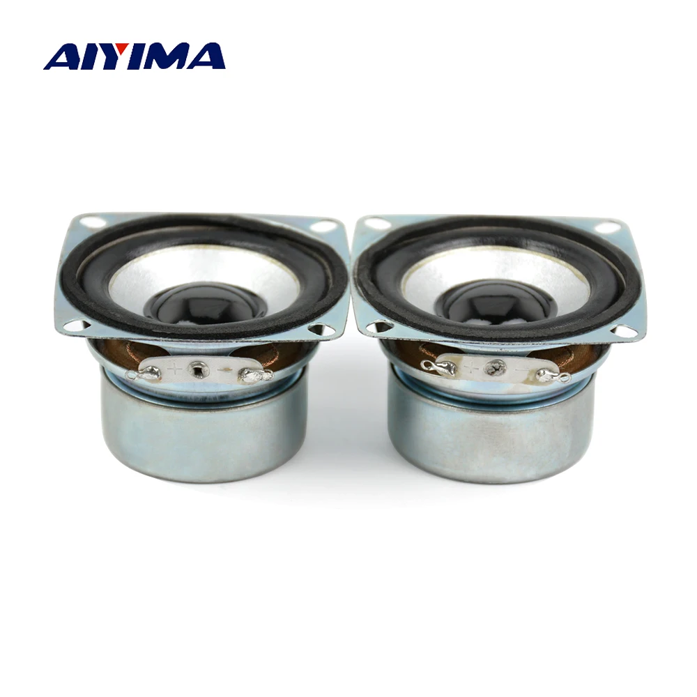 AIYIMA 2Pcs 2Inch Mini Audio Portable Speakers Full Range 4 Ohm 5W Home Theater 5.3cm Anti-magnetic Speaker
AIYIMA 2Pcs 2Inch Mini Audio Portable Speakers Full Range 4 Ohm 5W Home Theater 5.3cm Anti-magnetic Speaker