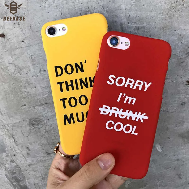 BEEBASE Funny Phone case For iphone 7 Coque For iphone X Hard PC Phone Cover For iphone 6 6s 6 Plus 6s Plus 7 Plus 8 Plus Funda
BEEBASE Funny Phone case For iphone 7 Coque For iphone X Hard PC Phone Cover For iphone 6 6s 6 Plus 6s Plus 7 Plus 8 Plus Funda