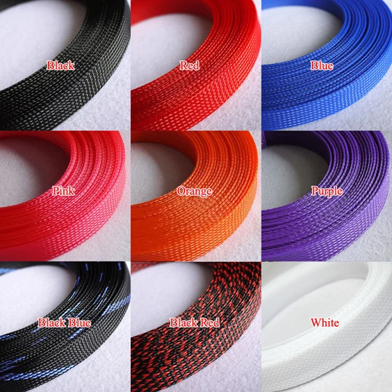 1 Meter 6mm New Tight Braided PET Expandable Sleeving Cable Wire Sheath For FPV Racing Drone Quadcpter Motor ESC Parts 1 Meter 6mm New Tight Braided PET Expandable Sleeving Cable Wire Sheath For FPV Racing Drone Quadcpter Motor ESC Parts