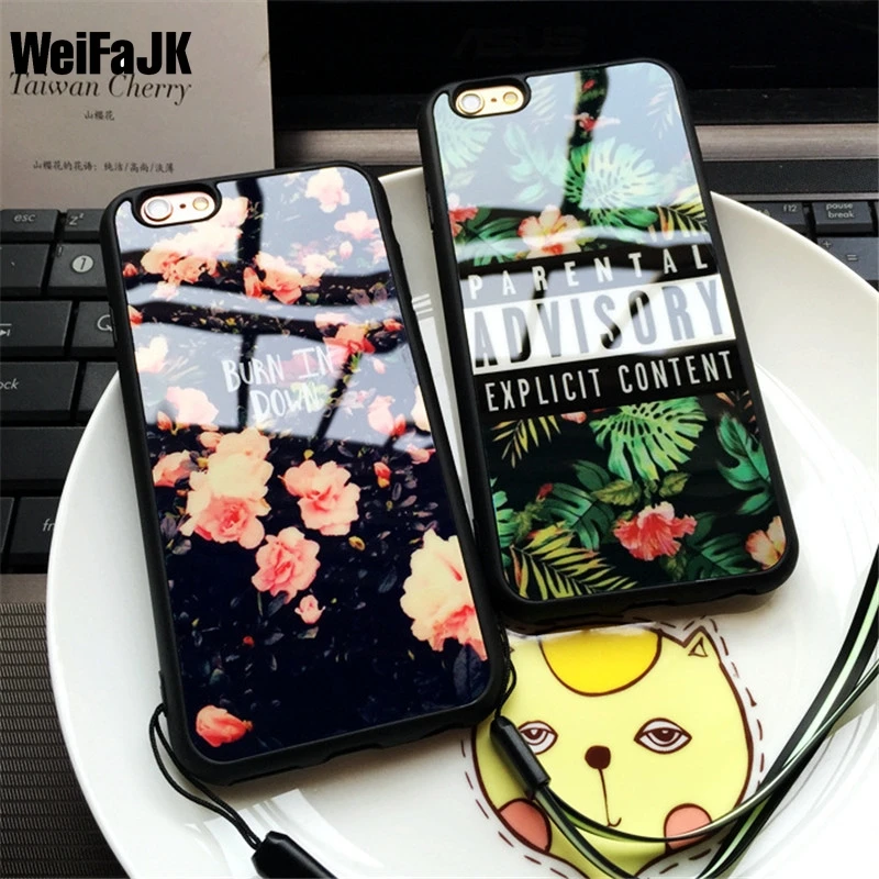 WeiFaJK Fashion Soft Silicon Mirror Case for iPhone 6 6s Plus 5s 5 SE Cases Sexy Flower Cover for iphone 7 Plus Cases Phone Bag
WeiFaJK Fashion Soft Silicon Mirror Case for iPhone 6 6s Plus 5s 5 SE Cases Sexy Flower Cover for iphone 7 Plus Cases Phone Bag