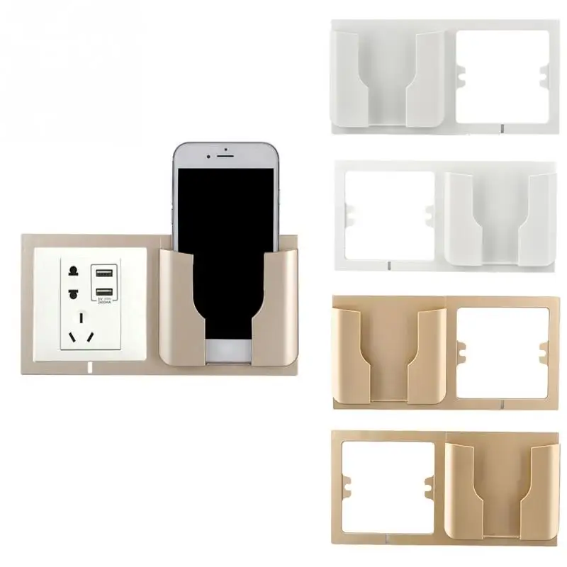 Universal Wall Phone Holder Anti-slip Charging Holder Socket Charger Storage Box Bracket Mobile Phone Wall Stand Mount
Universal Wall Phone Holder Anti-slip Charging Holder Socket Charger Storage Box Bracket Mobile Phone Wall Stand Mount