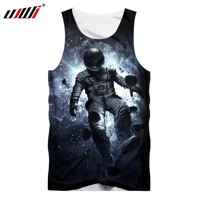 UJWI Casual Unisex Space 3D Print Tank Tops Breathable Summer Astronaut Printed Men's Muscle Shirt Body Building Vests Clothing
UJWI Casual Unisex Space 3D Print Tank Tops Breathable Summer Astronaut Printed Men's Muscle Shirt Body Building Vests Clothing